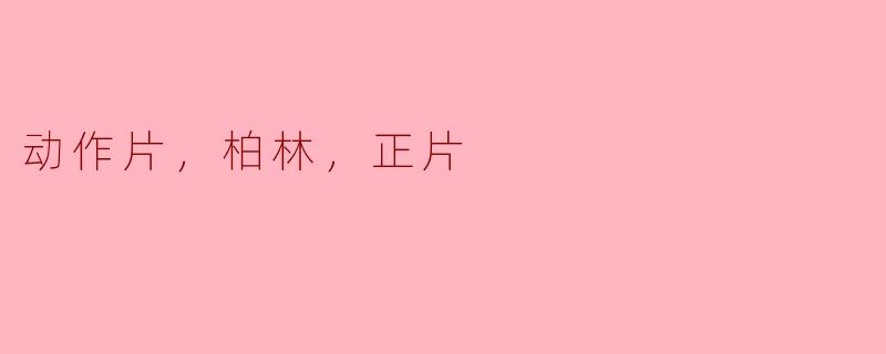 动作片，柏林，正片