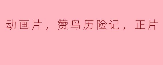 动画片《赞鸟历险记》的故事主要讲述了什么？**