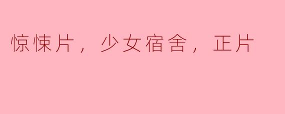 宿舍惊魂：夜晚的惊悚心跳