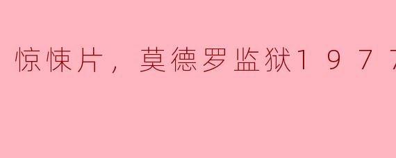 惊悚片，莫德罗监狱1977，正片