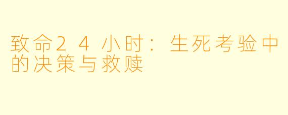致命24小时：生死考验中的决策与救赎
