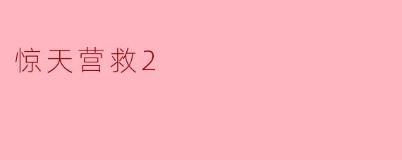 ### 热血再燃:《惊天营救2》给人震撼的视觉盛宴